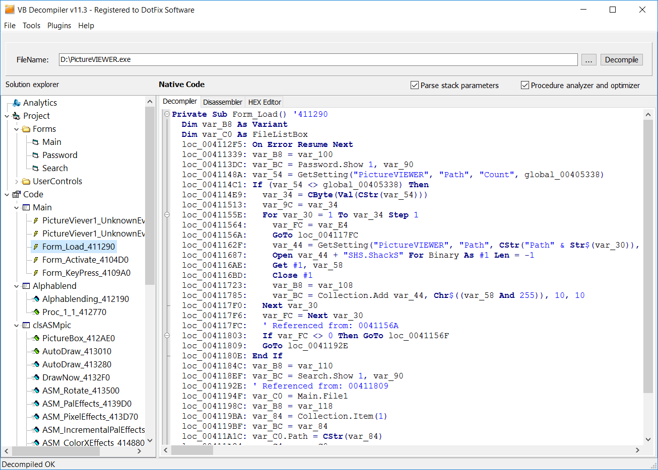 vb decompiler pro vb decompiler pro