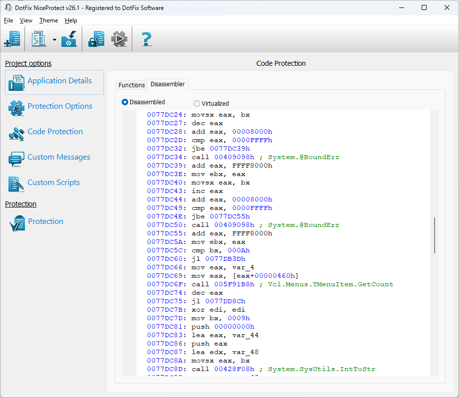 Advanced Obfuscation for Delphi and VB
