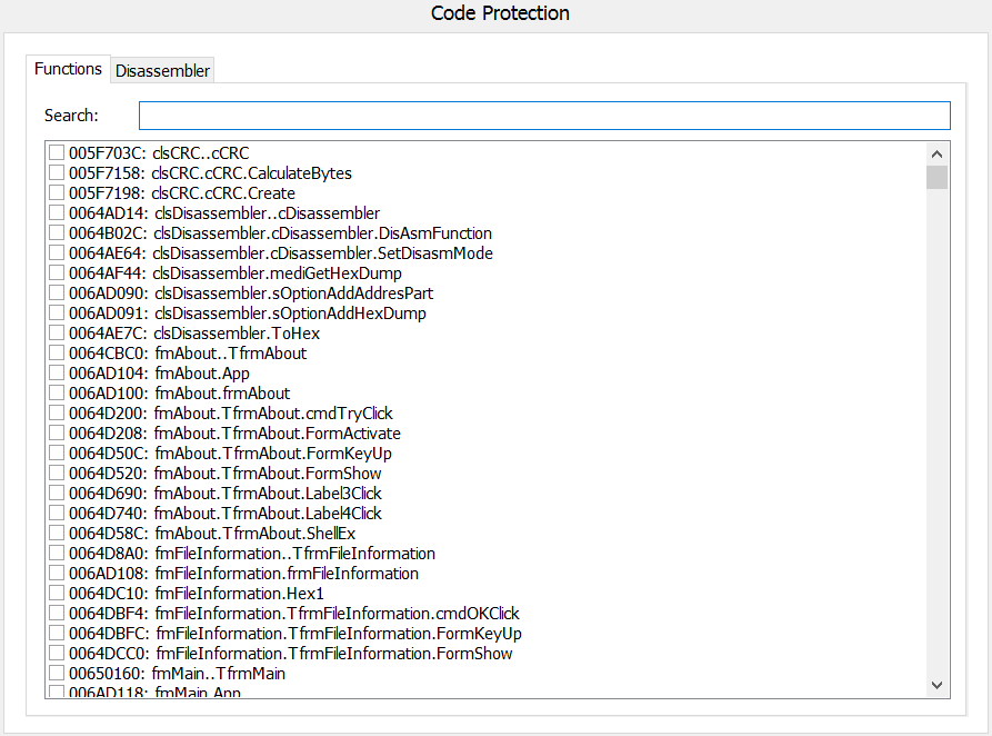 DotFix NiceProtect software protection using the MAP file