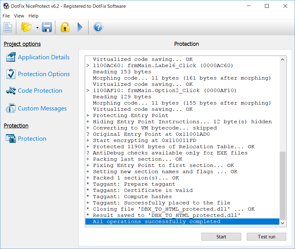 DotFix NiceProtect supports protection for OCX (ActiveX) files