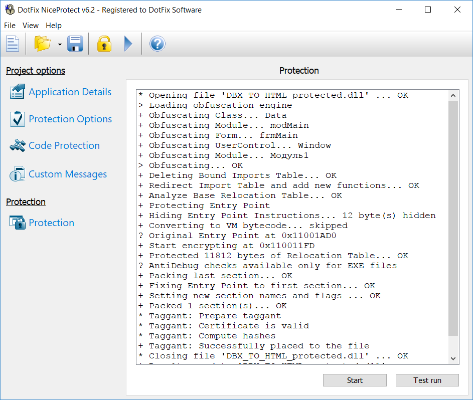 DotFix NiceProtect Visual Basic 6.0 Obfucation