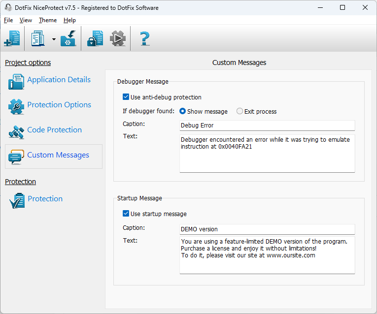 DotFix NiceProtect anti-debugging